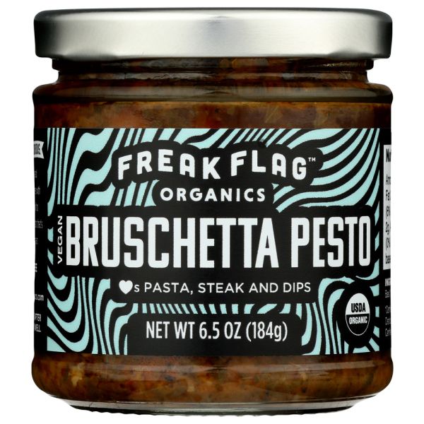 FREAK FLAG ORGANICS: Sauce Tomato Pesto, 6.5 oz