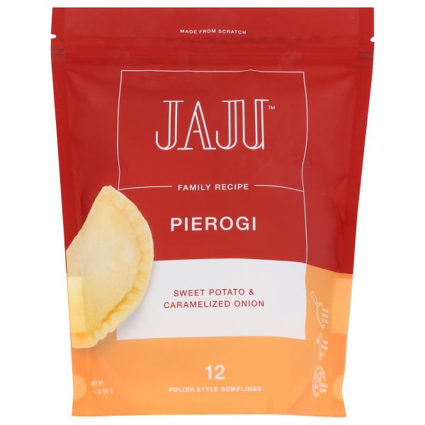 JAJU: Sweet Potato And Caramelized Onion Pierogi, 14 oz