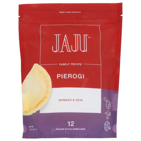 JAJU: Feta Spinach Pierogi, 14 oz