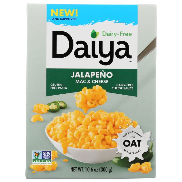 DAIYA: Mac & Chs Del Ched Jalpno, 10.6 oz