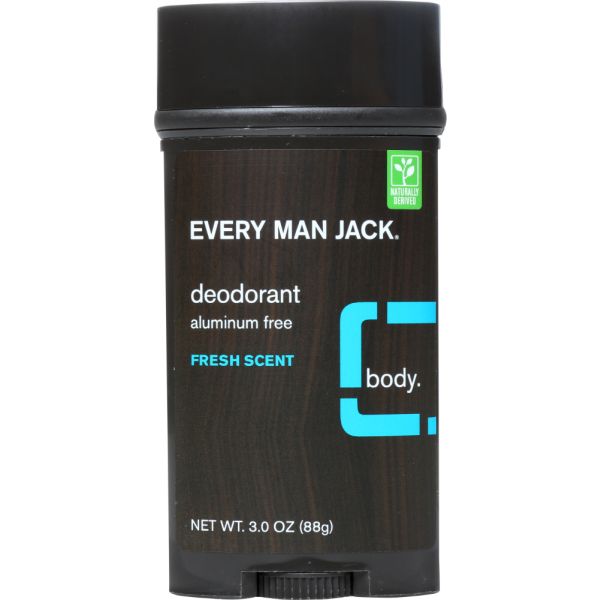 EVERY MAN JACK: Fresh Scent Deodorant, 3 oz