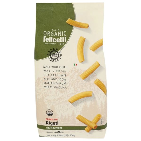 FELICETTI ORGANIC: Bronze Cut Rigati, 16 oz