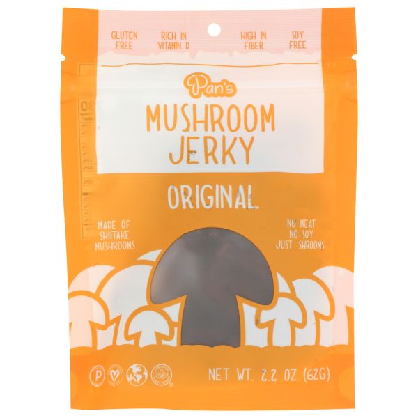 PANS: Original Mushroom Jerky, 2.2 oz