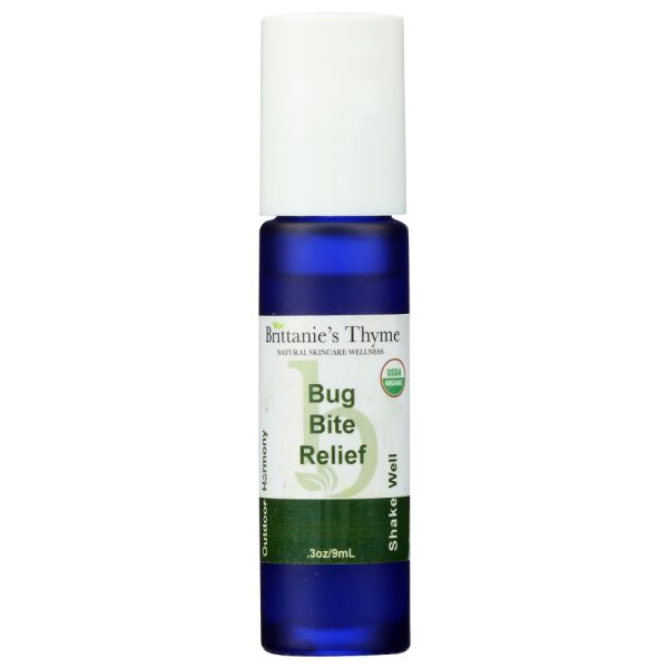 BRITTANIES THYME: Organic Bug Bite Relief, 0.3 fo