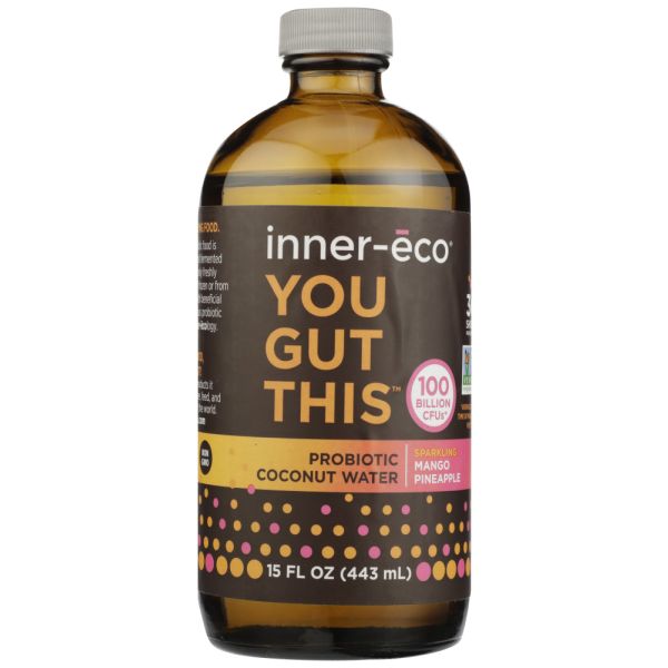 INNER-ECO: Tropical Coconut Water Kefir, 15 oz