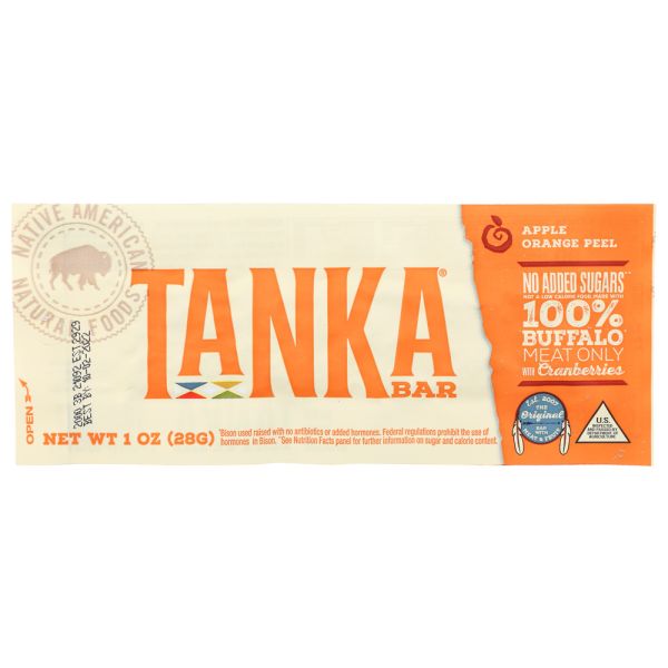 TANKA: Buffalo Bar Apple Orange Peel, 1 oz