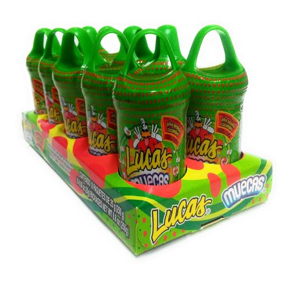 LUCAS: Candy Muecas Pepino, 8.8 oz