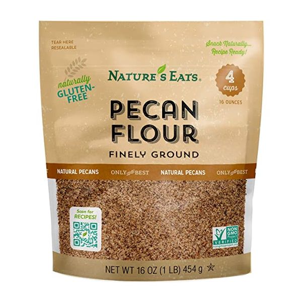 NATURES EATS: Flour Pecan, 16 oz