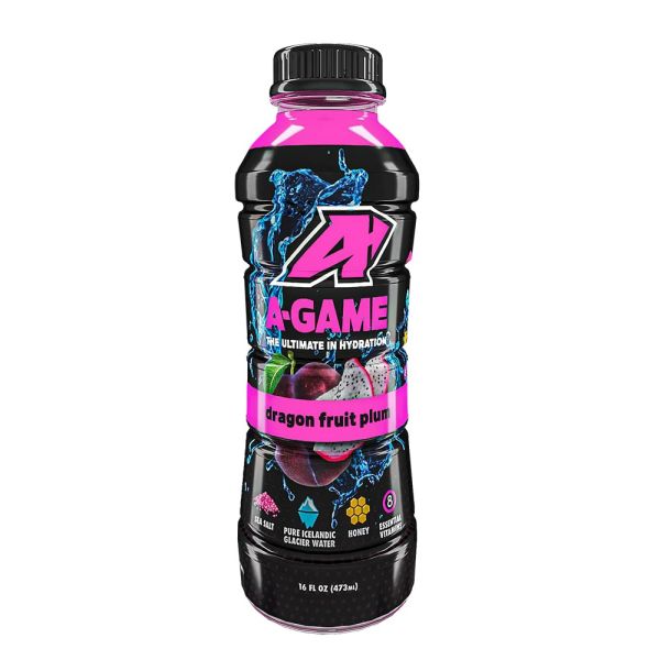 A-GAME: Bev Dragonfruit Plum, 16 fo