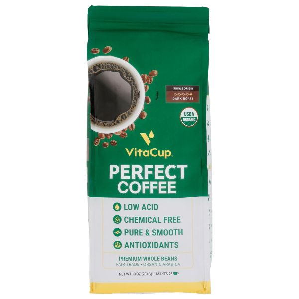VITACUP: Coffee Whole Bean Perfect, 10 oz