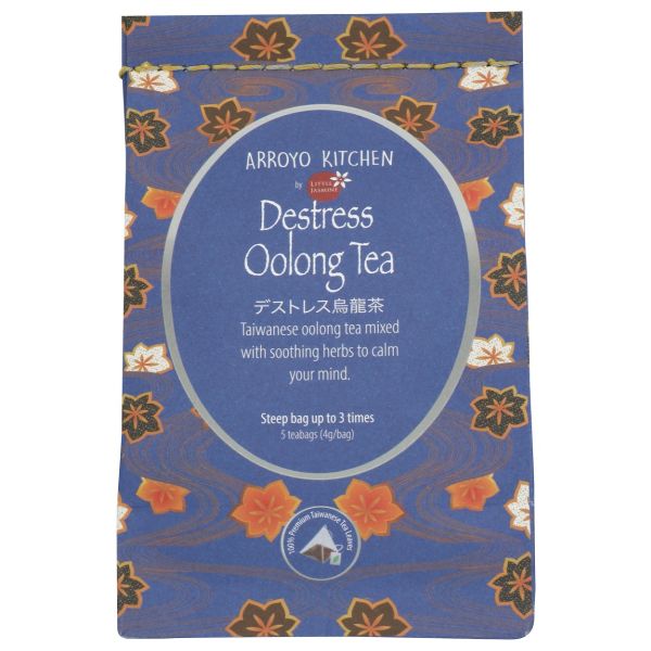 ARROYO KITCHEN: Tea Bag Oolong Destr 5ct, 0.7 oz