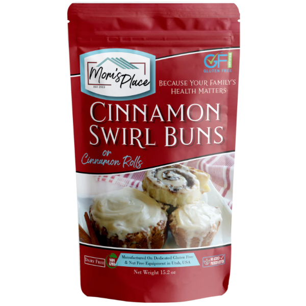 MOMS PLACE: Cinnamon Roll Mix, 15.2 oz