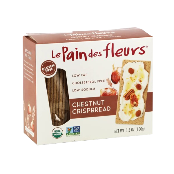 LE PAIN: Organic Chestnut Crispbread, 5.3 oz