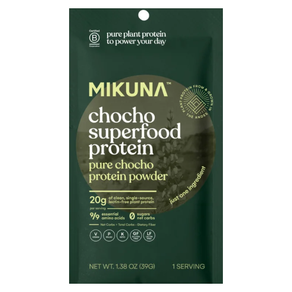 MIKUNA: Chocho Superfood Protein Powder Travel Pack, 1.38 oz