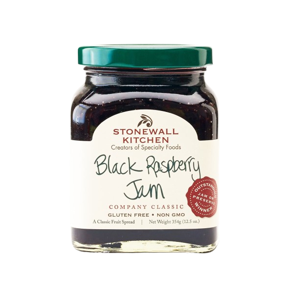 STONEWALL KITCHEN: Black Raspberry Jam, 12.5 oz