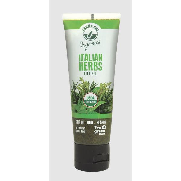AROMA ONE: Organic Italian Herbs Puree, 2.8 oz