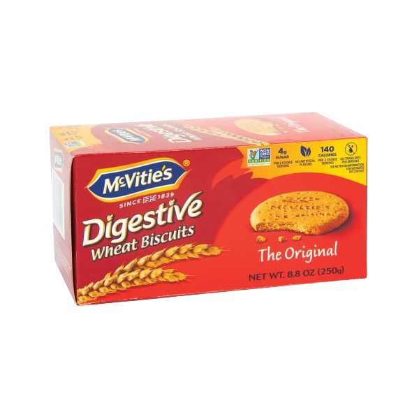 MCVITIES: Digestive Wheat Biscuits The Original, 8.8 oz