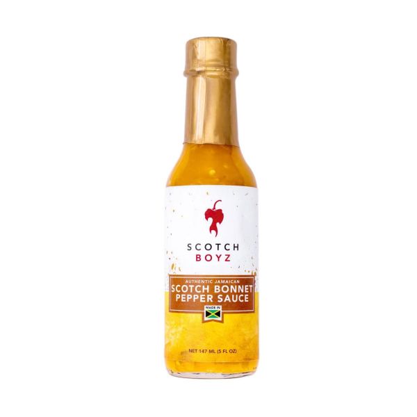 SCOTCH BOYZ: Scotch Bonnet Pepper Sauce, 5 fo