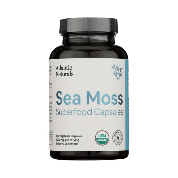 ATLANTIC NATURALS: Organic Sea Moss Capsules, 120 vc