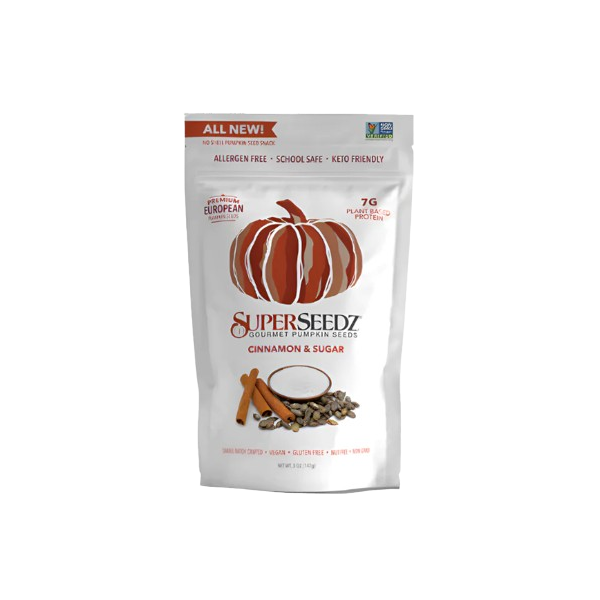 SUPER SEEDZ: Cinnamon and Sugar Original, 5 oz