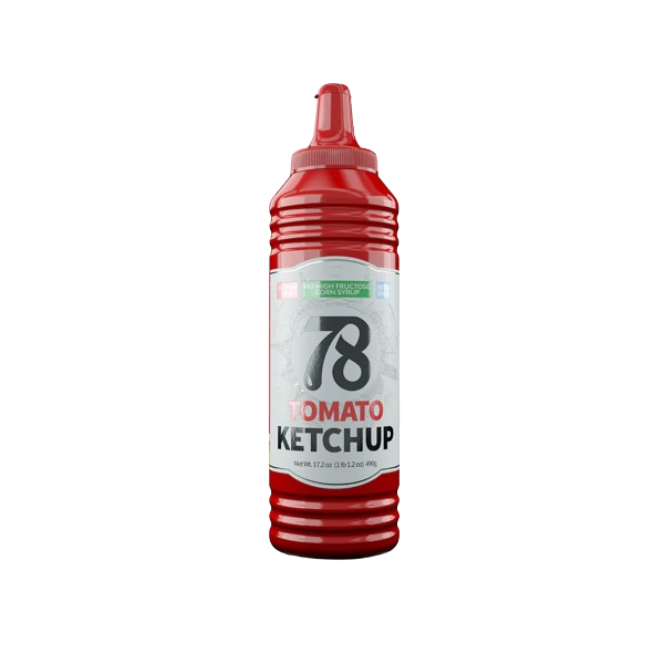 THE 78 BRAND: Tomato Ketchup, 17.2 oz