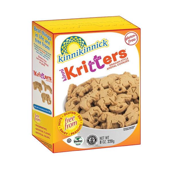 KINNIKINNICK: KinniKritters Graham Style Animal Cookies, 8 oz