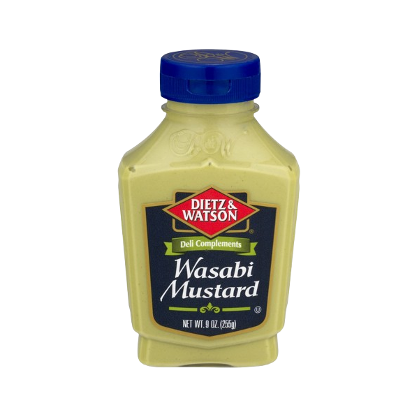DIETZ AND WATSON: Wasabi Mustard, 9 oz