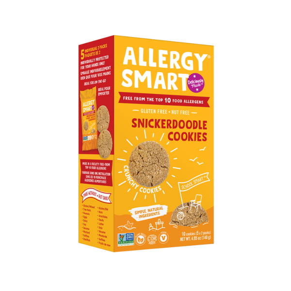 ALLERGY SMART: Snickerdoodle Cookies, 4.95 oz