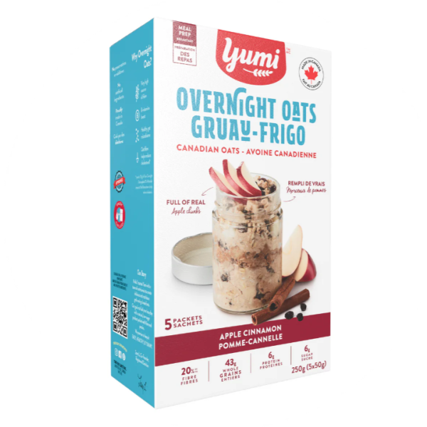 YUMI: Apple Cinnamon Overnight Oats, 8.8 oz