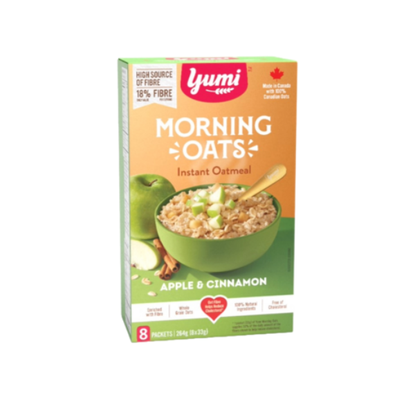 YUMI: Apple Cinnamon Morning Oats, 9.31 oz