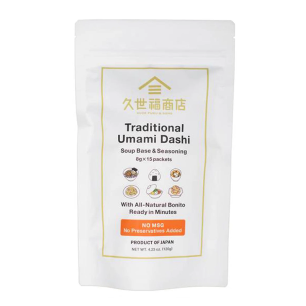 KUZE FUKU AND SONS: Traditional Umami Dashi Soup Base and Seasoning, 4.23 oz