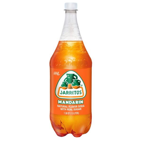 JARRITOS: Mandarin Soda, 1.5 lt
