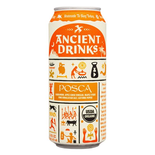 ANCIENT DRINKS: Posca Functional Water, 16 fo