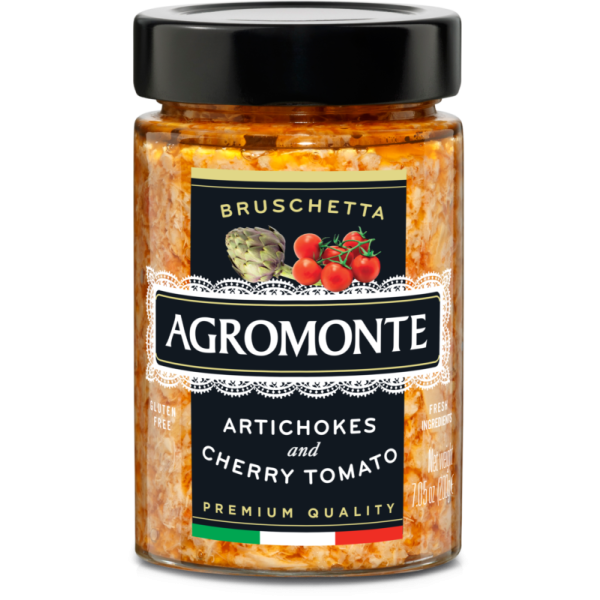 AGROMONTE: Bruschetta Chy Tmto Artck, 7.05 oz