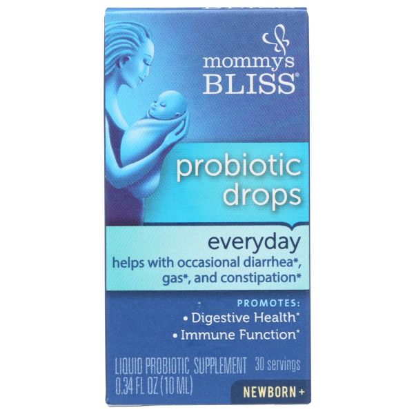 MOMMYS BLISS: Probiotic Drops Everyday, 0.34 fo