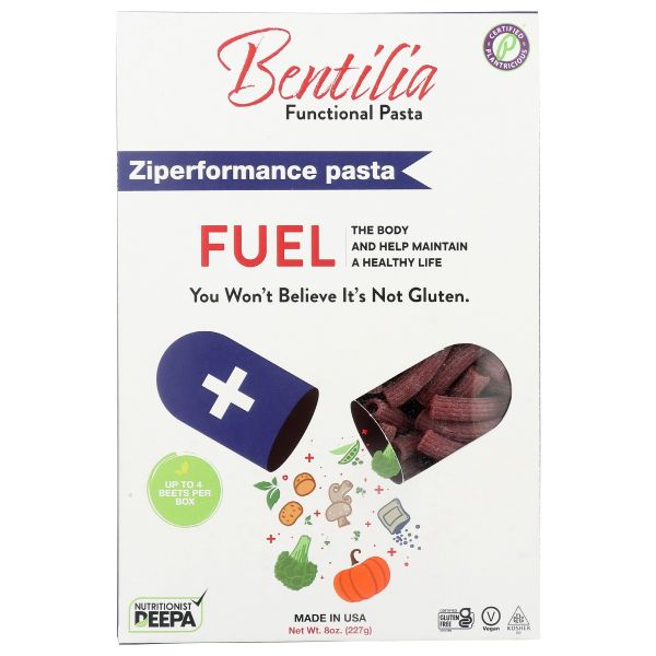 BENTILIA: Ziperformance Pasta, 8 oz