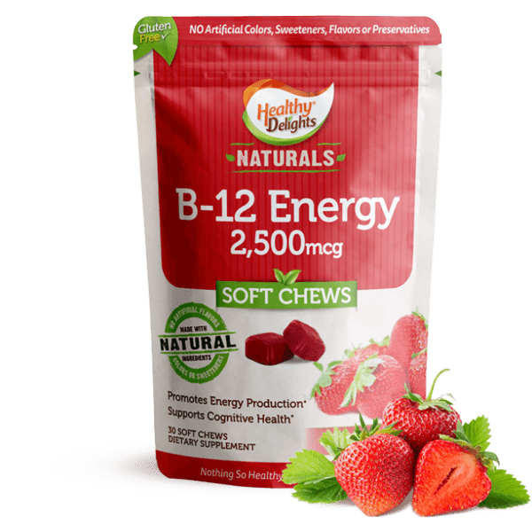 HEALTHY DELIGHTS: B12 Energy Chews, 30 ea