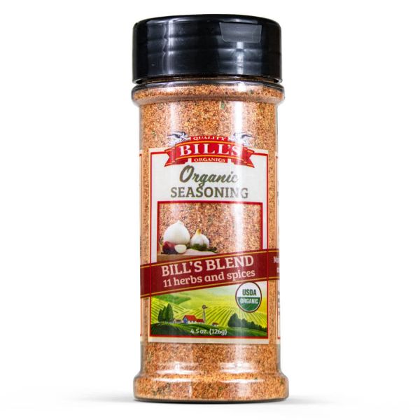 BILLS ORGANICS: Seasoning Bills Blend, 4.5 oz