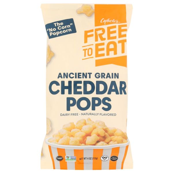 CYBELES: Ancient Grain Cheddar Pops, 4 oz