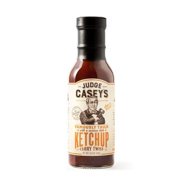 JUDGE CASEYS: Curry Twist Ketchup, 14.6 oz