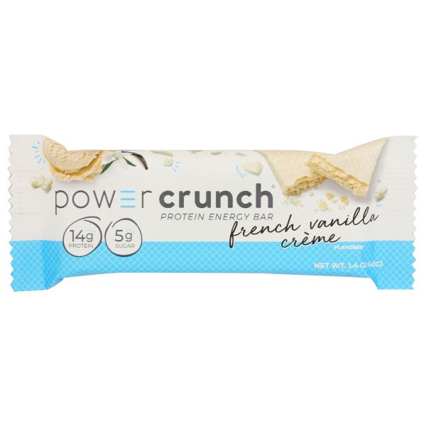 POWER CRUNCH: French Vanilla Creme Protein Bar, 40 gm