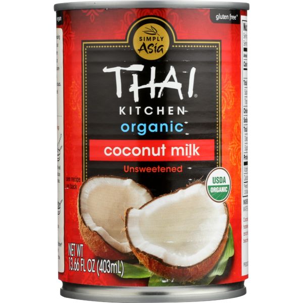 THAI KITCHEN: Organic Unsweetened Coconut Milk, 13.66 fo