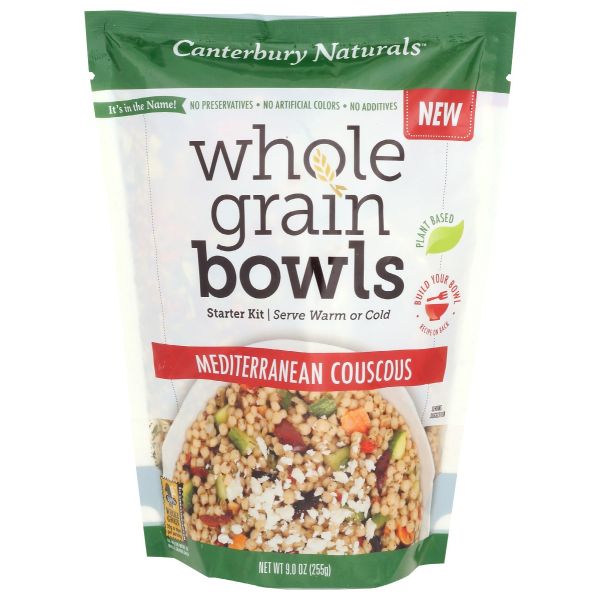 CANTERBURY NATURALS: Mediterranean Couscous, 9 oz