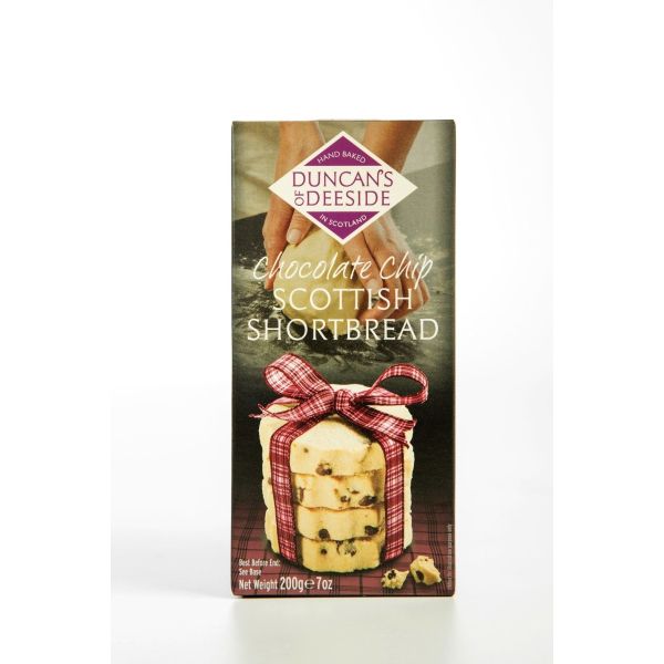 DUNCAN: Chocolate Chip Scottish Shortbread, 7.3 oz