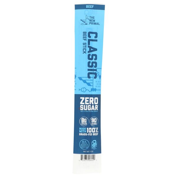 THE NEW PRIMAL: Classic Beef Meat Stick, 1 oz