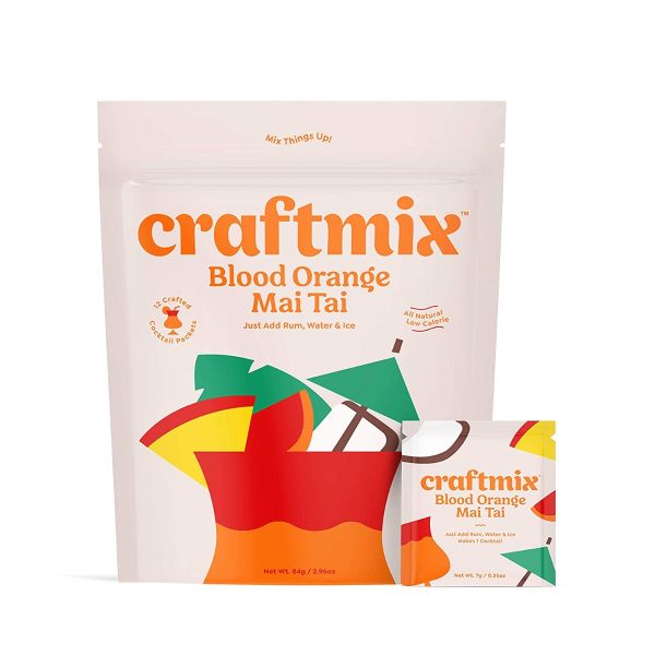 CRAFTMIX: Blood Orange Mai Tai Mixer 12ct, 2.96 oz