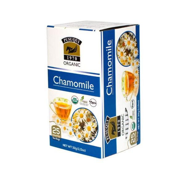 PUSUQUI: Chamomile Tea, 25 bg