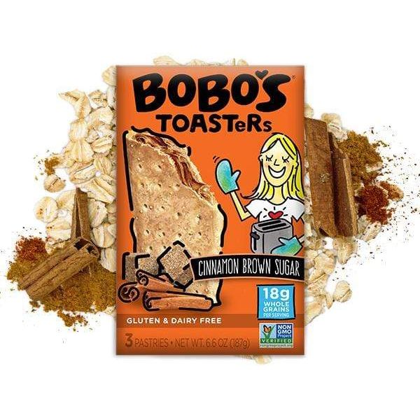 BOBOS OAT BARS: Toaster Pstry Cin Br Sug, 6.6 oz