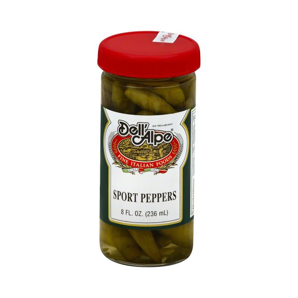 DELL ALPE: Sport Peppers, 8 oz