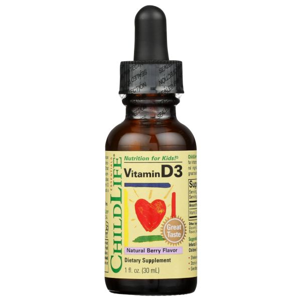 CHILDLIFE: Vitamin D3 Drops, 1 fo